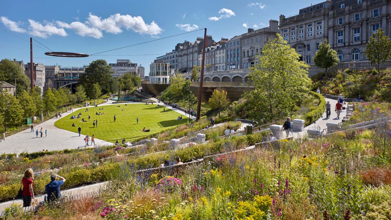 Union Terrace Gardens Named Best Building in Scotland Image