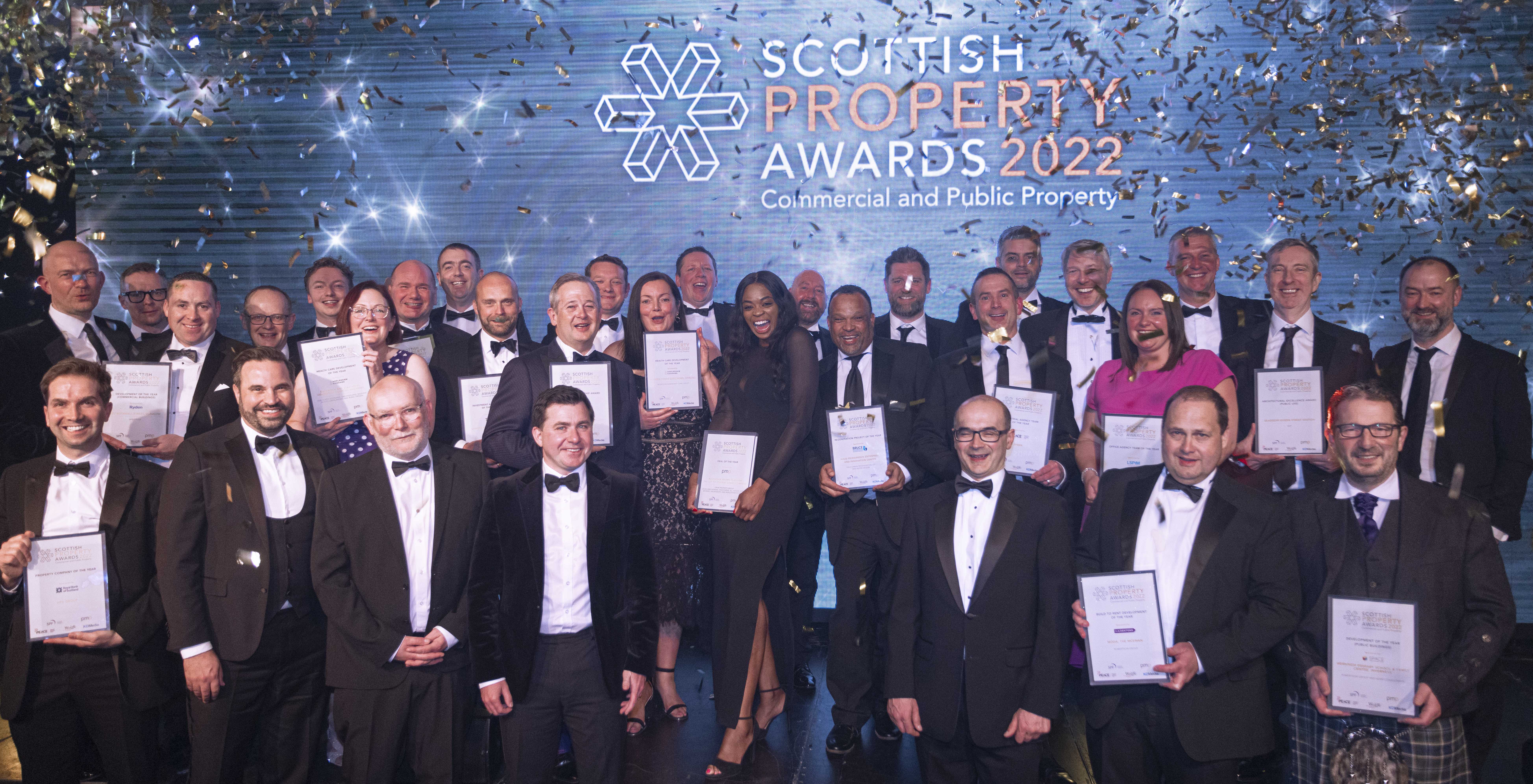 Ryden named top Industrial and Office Agent at the first live Scottish Property Awards in almost two years Image