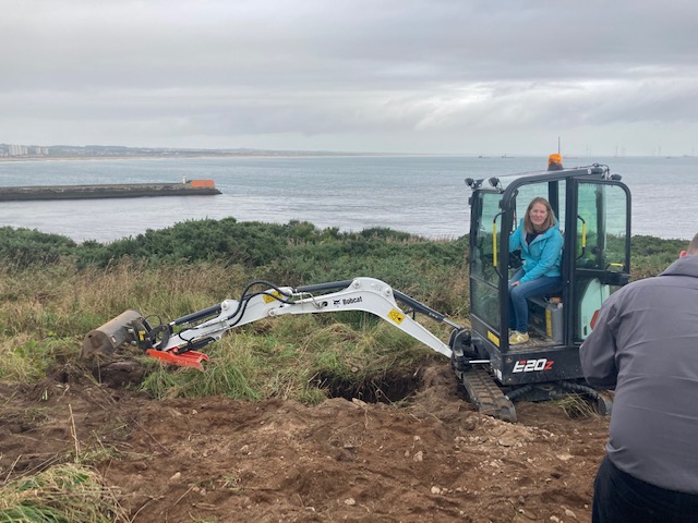 Building work underway on dolphin viewing centre Image