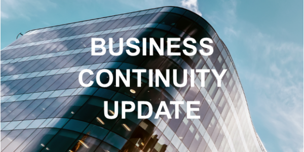 Covid-19 Business Continuity Update Image