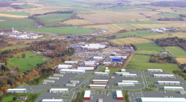 Work commences on new Aberdeenshire business park Image