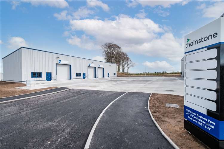 Thainstone Business Park announces completion of industrial units Image