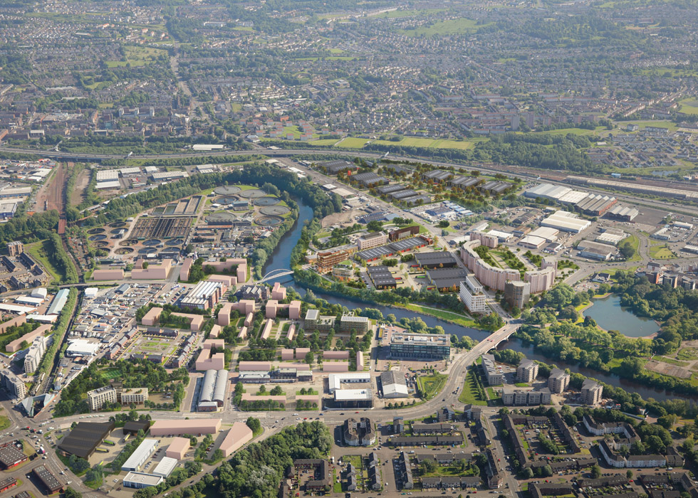 £500m Clyde Gateway Innovation masterplan unveiled for Glasgow Image