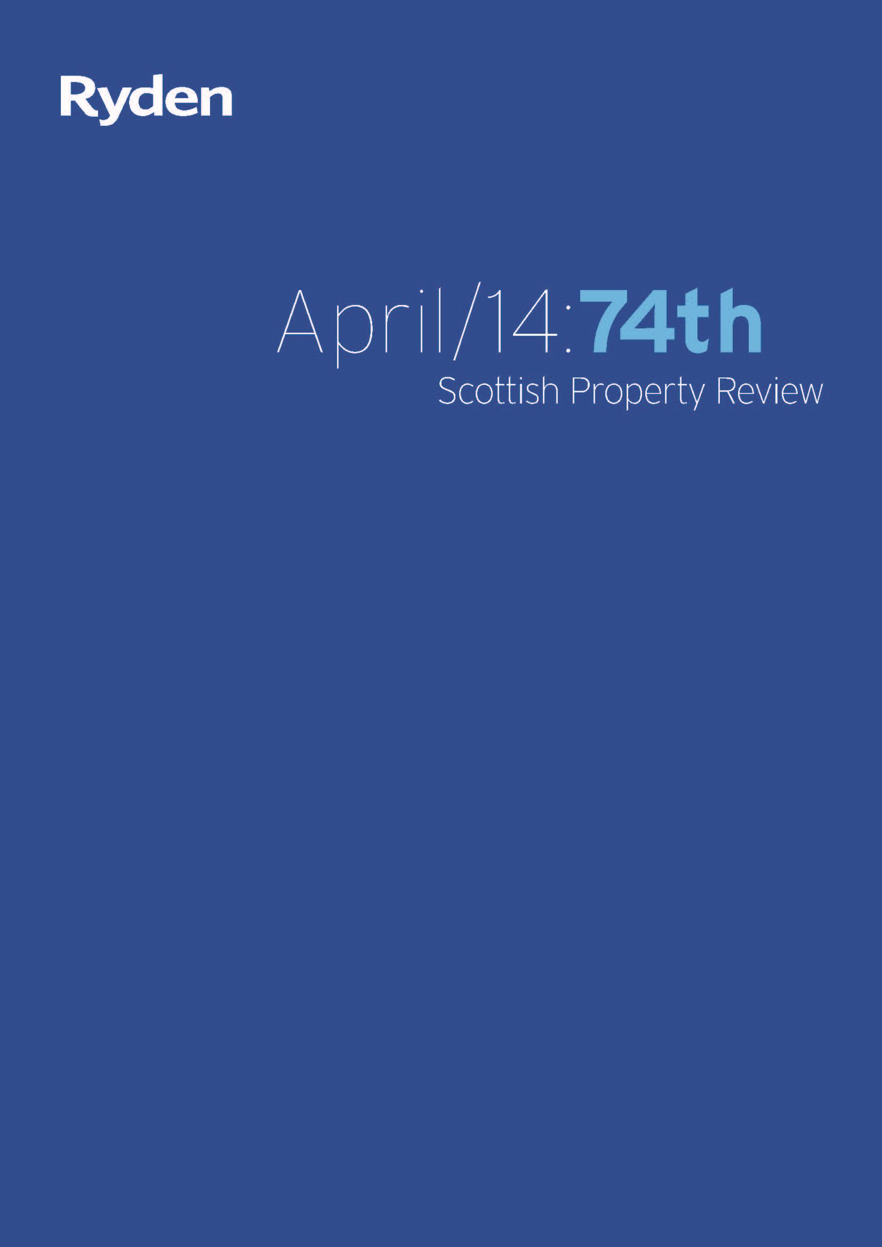 Scottish Property Review April 2014 Image